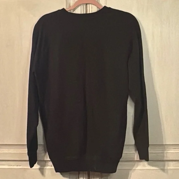 Gymshark Black Crewneck Sweatshirt Sz XS - Picture 5 of 5